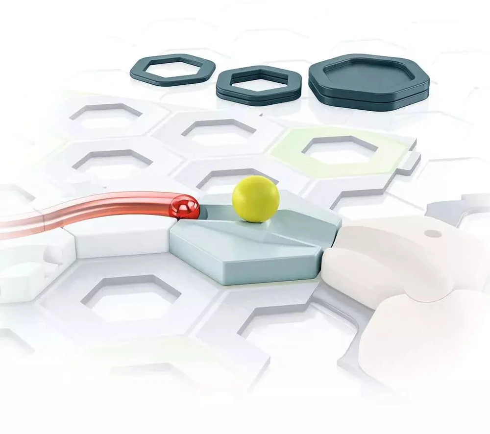 Ravensburger GraviTrax Junior adapterių rinkinys, 17 det., nuo 8 m.