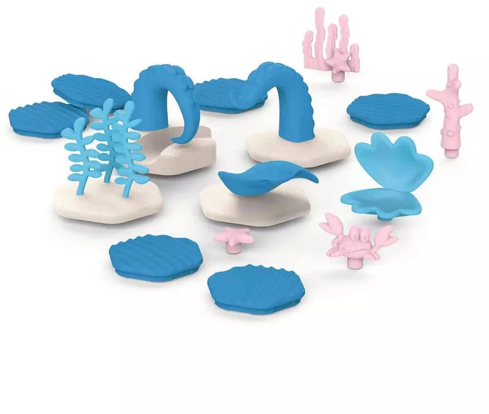 RAVENSBURGER GRAVITRAX JUNIOR takelių sistemos priedų rinkinys Ocean, 27400
