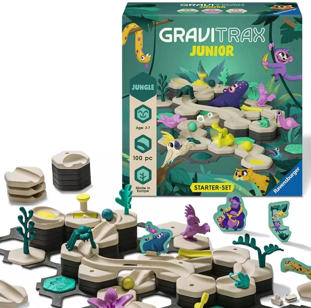 Ravensburger GraviTrax Junior Jungle Rinkinys Starter 27499