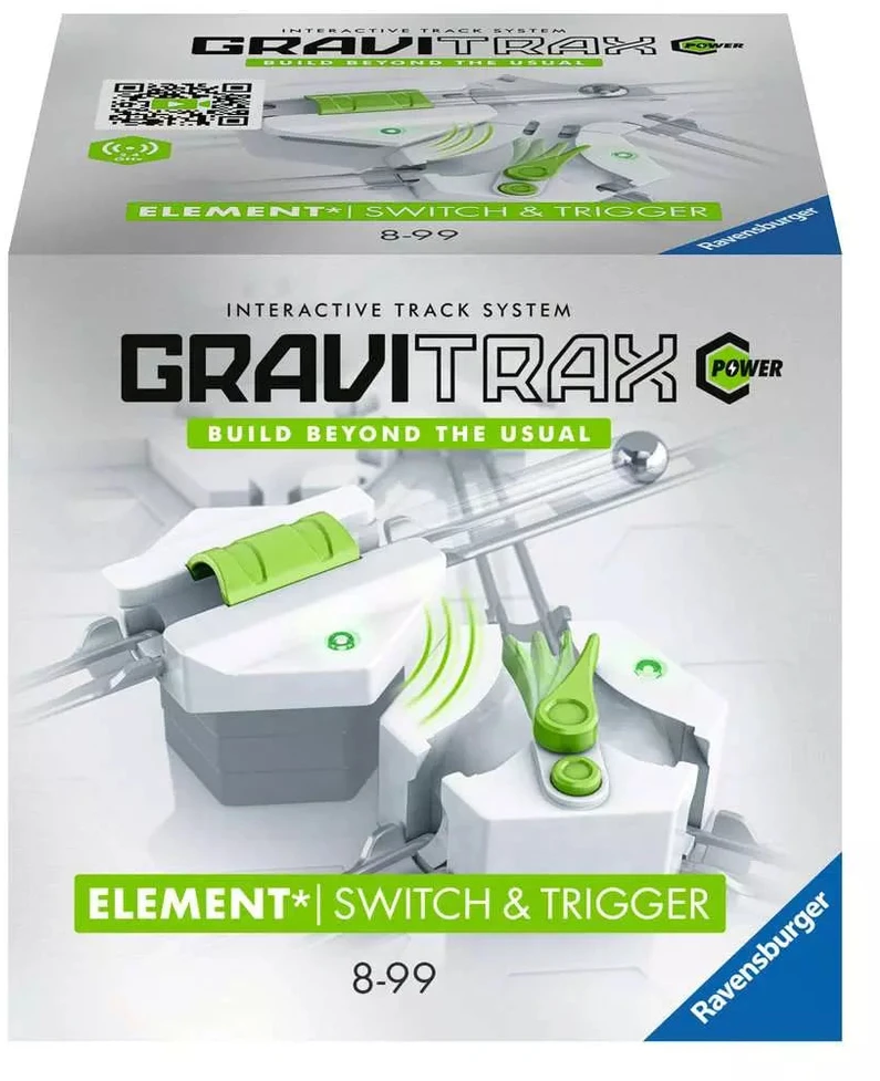 Ravensburger Interaktyvi bėgių sistema Gravitrax Power Dodatek Switch & Trigger