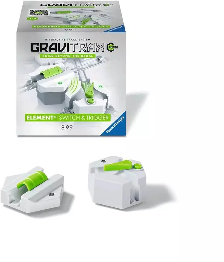 Ravensburger Interaktyvi bėgių sistema Gravitrax Power Dodatek Switch & Trigger