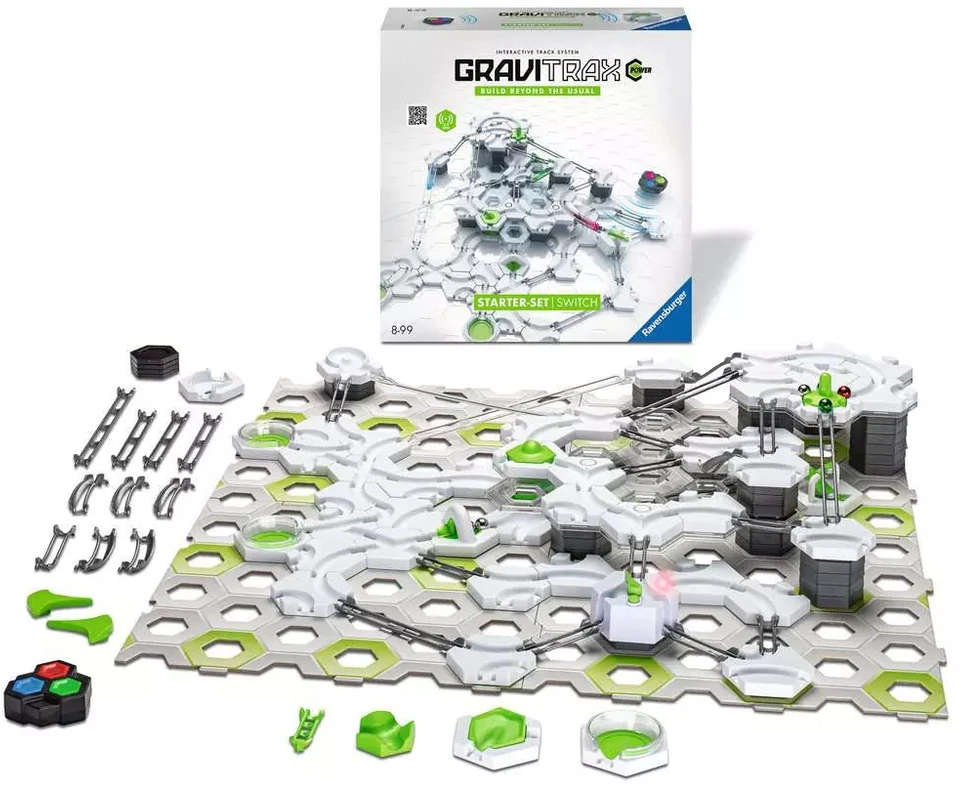 Ravensburger GraviTrax POWER startinis rinkinys „Switch“, nuo 8 m.