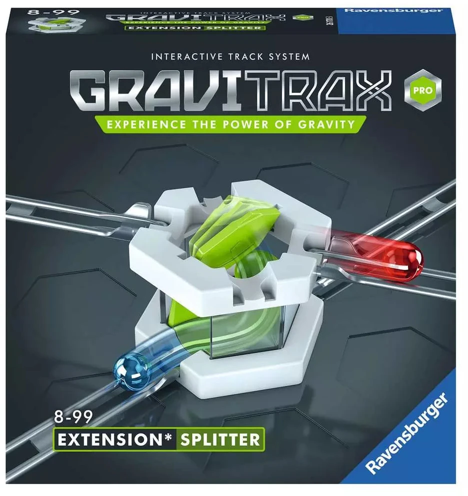 Ravensburger GraviTrax PRO priedas „Splitter“, nuo 8 m.