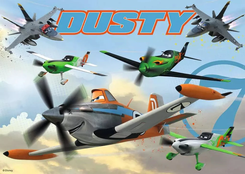 Ravensburger grindų dėlionė „Disney Lėktuvai“, 24 det., nuo 3 m.