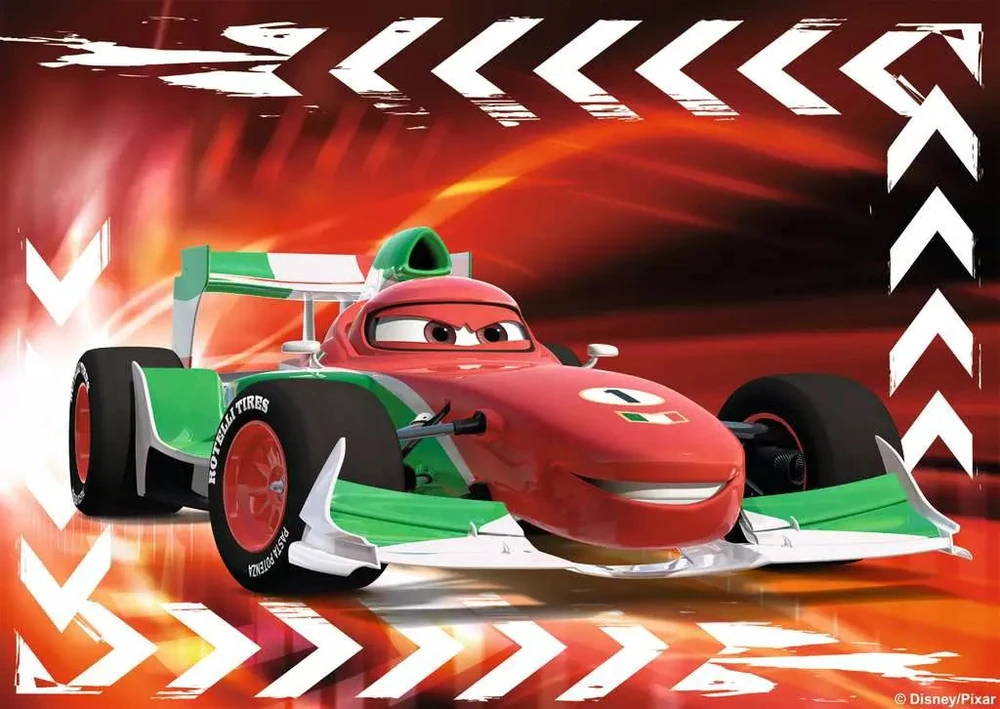 Ravensburger grindų dėlionė „Disney Pixar Ratai 2: Francesco“, 24 det.