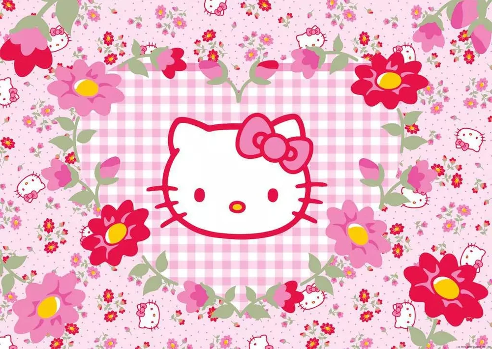 Ravensburger grindų dėlionė „Hello Kitty“, 24 det., nuo 3 m.