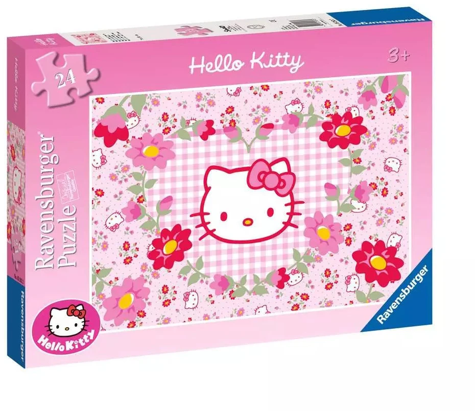 Ravensburger grindų dėlionė „Hello Kitty“, 24 det., nuo 3 m.