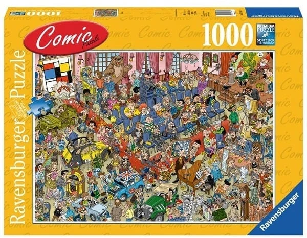 Ravensburger komiksų dėlionė „Aukcionas“, 1000 det.