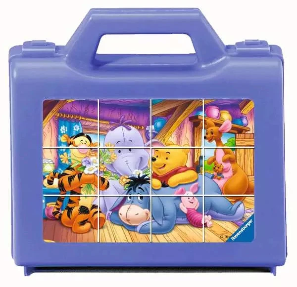 Ravensburger kubelių dėlionė „Disney draugai“, 12 kubelių
