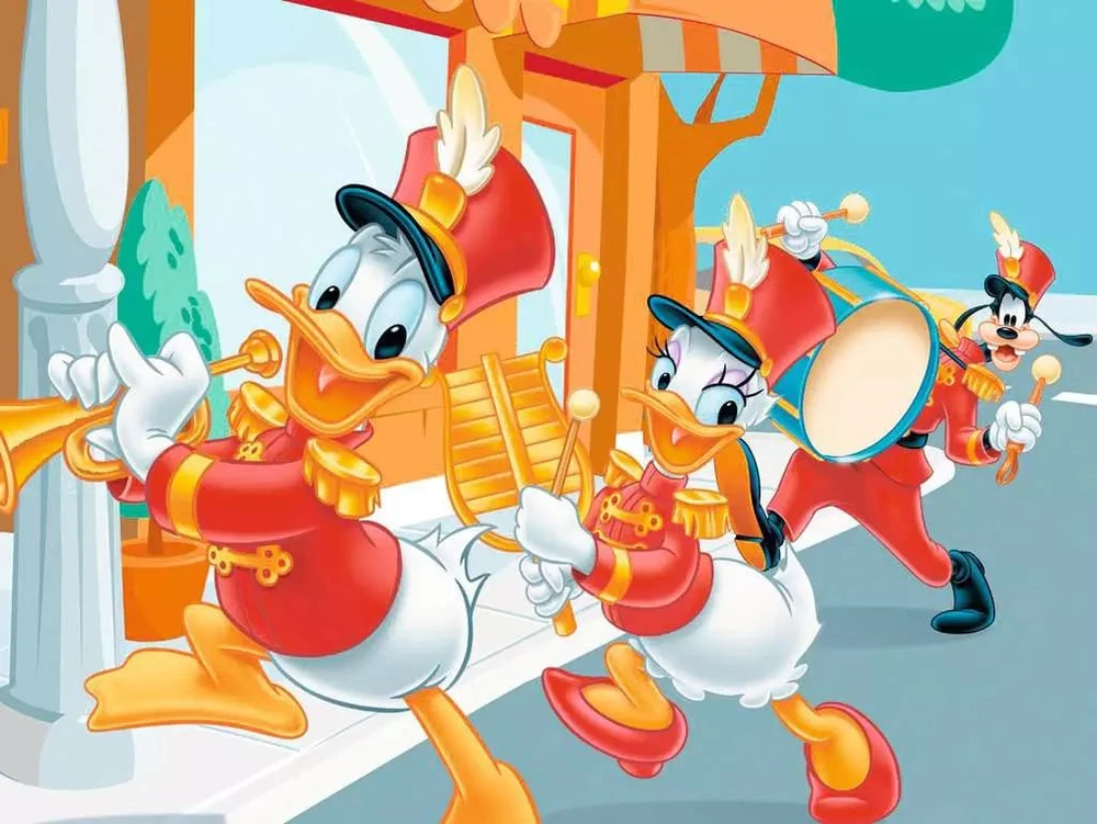 Ravensburger kubelių dėlionė „Disney Peliukas Mikis“, 12 kubelių
