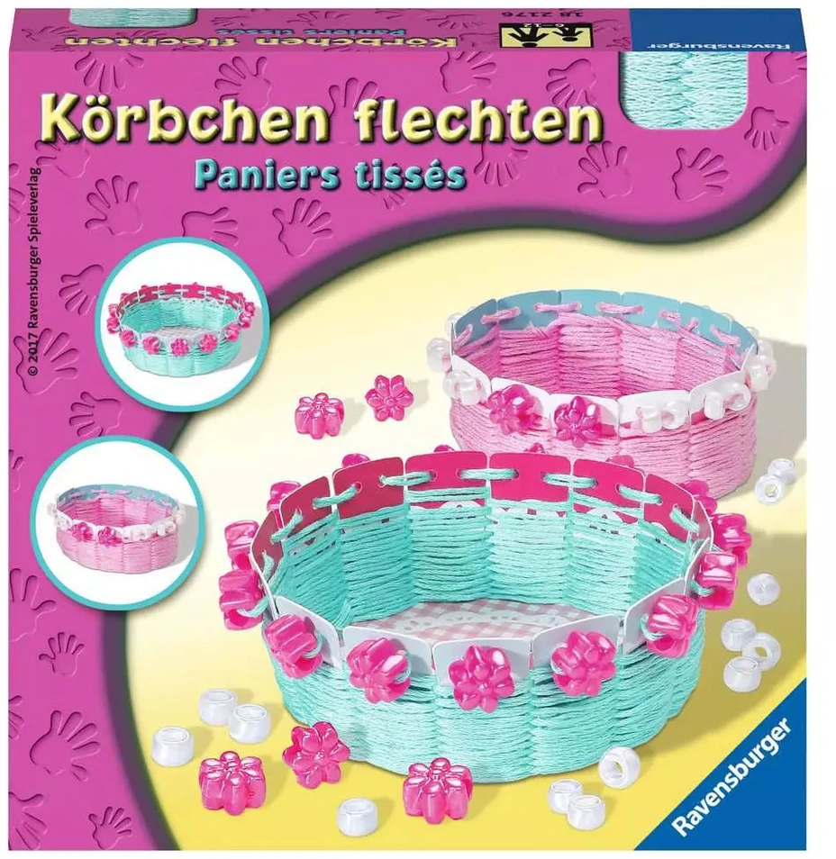 Ravensburger kūrybinis rinkinys „Krepšelių pynimas“