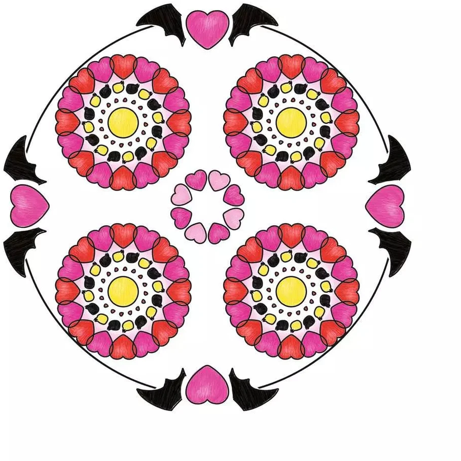 Ravensburger kūrybinis rinkinys „Mandala-Designer 2 in 1: Monster High“, nuo 6 m.