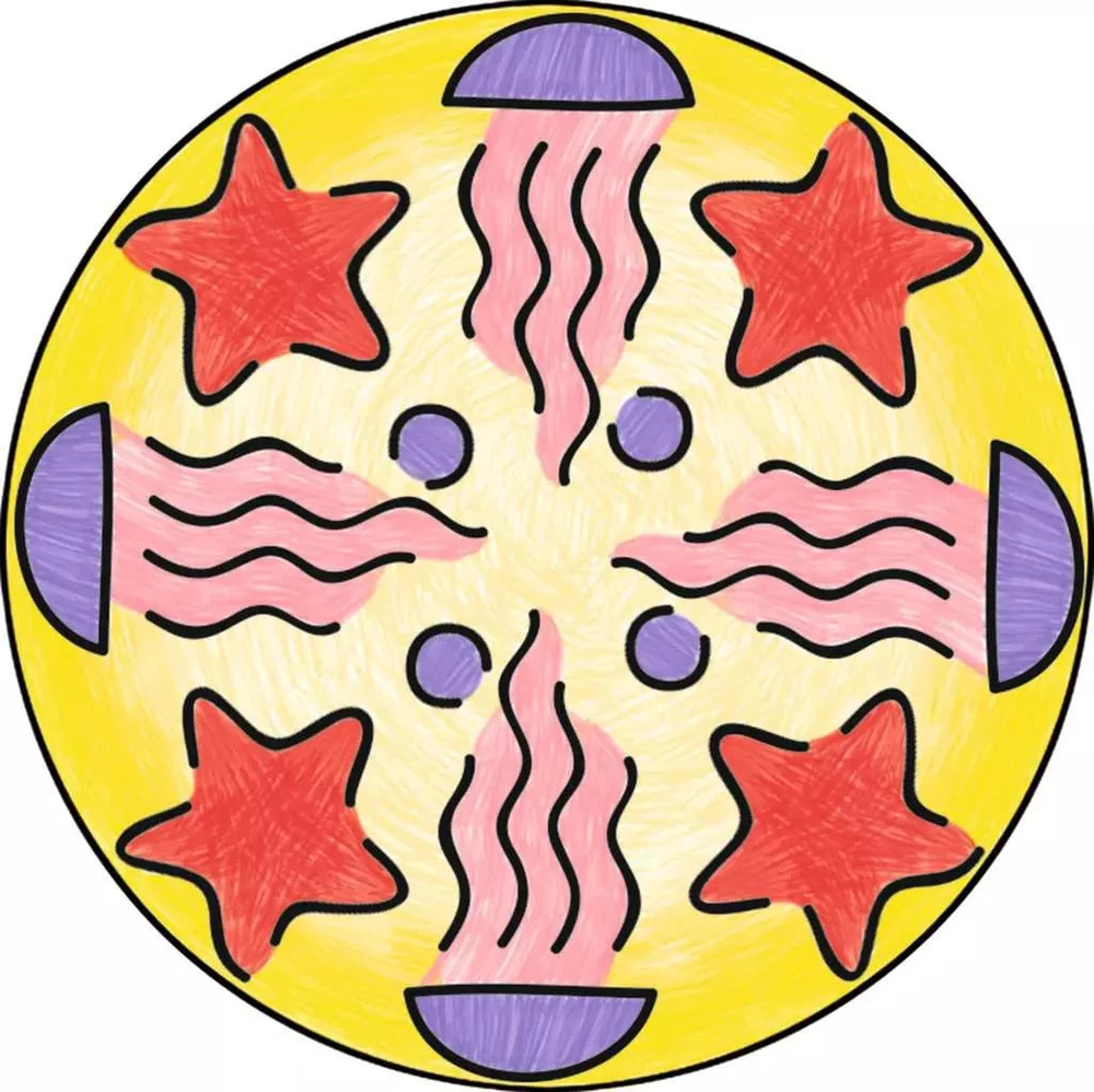 Ravensburger kūrybinis rinkinys „Mandala-Designer: Žuviukė Dorė“, nuo 6 m.