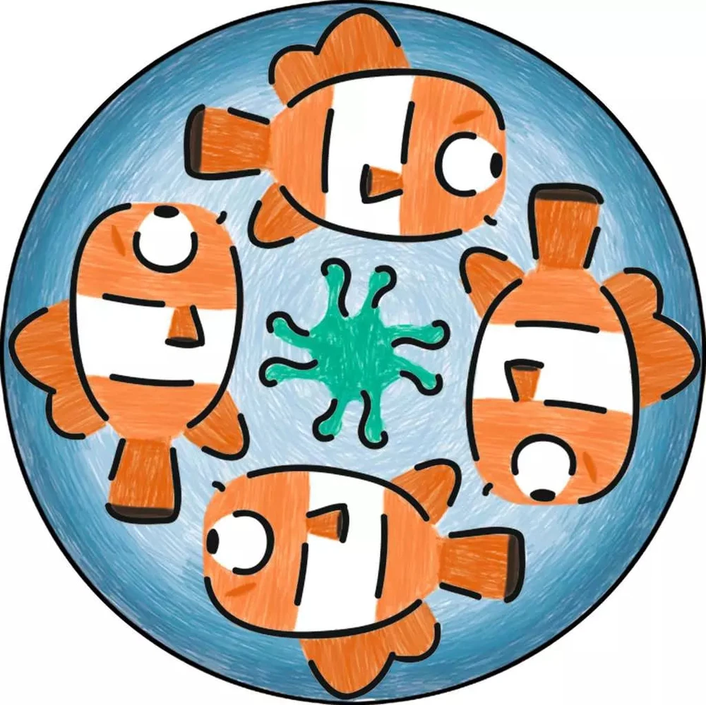 Ravensburger kūrybinis rinkinys „Mandala-Designer: Žuviukė Dorė“, nuo 6 m.