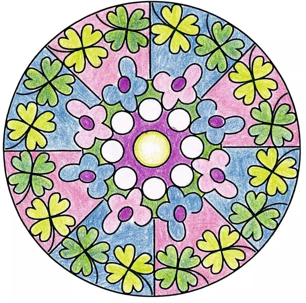 Ravensburger kūrybinis rinkinys „Mini Mandala-Designer: Romantic“, nuo 6 m.