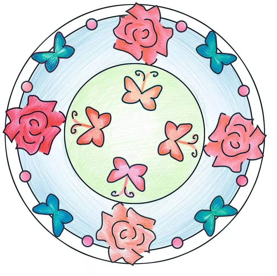 Ravensburger kūrybinis rinkinys „Mini Mandala-Designer: Hannah Montana“