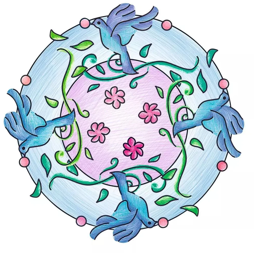 Ravensburger kūrybinis rinkinys „Mini Mandala-Designer: Hannah Montana“