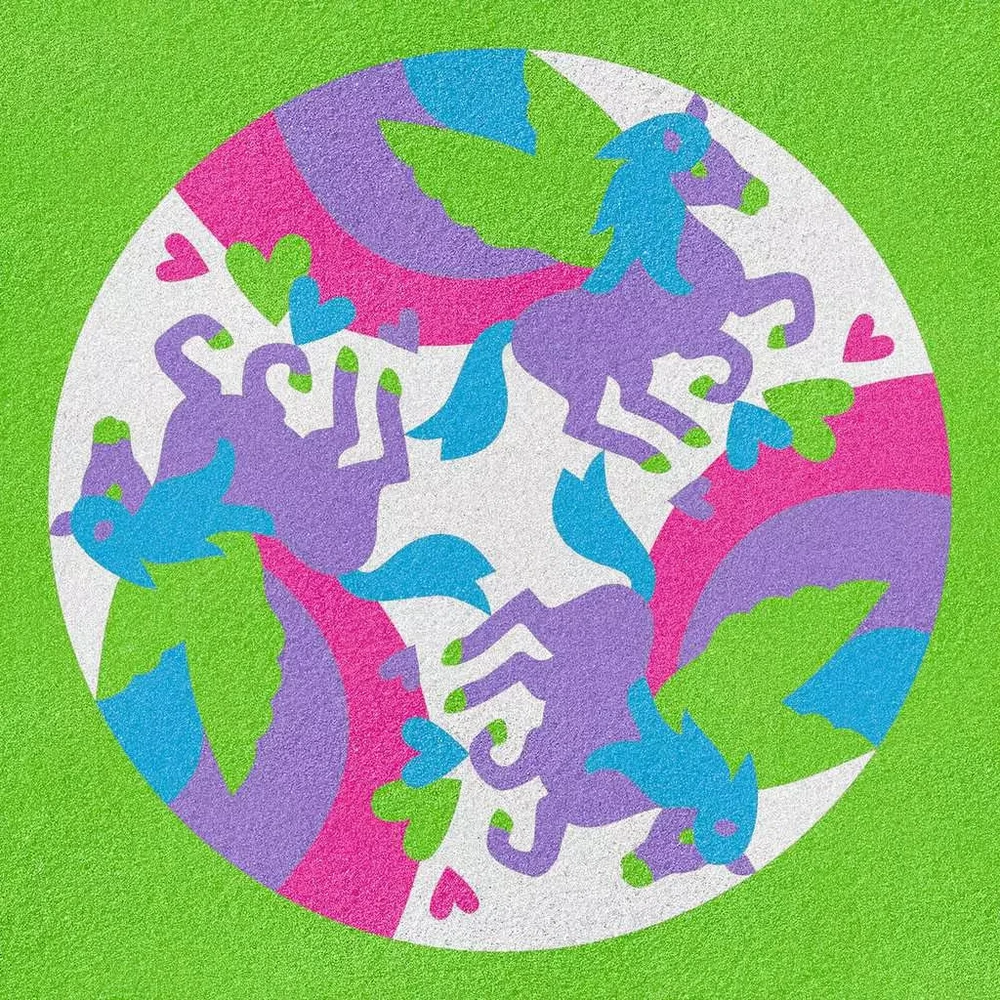 Ravensburger kūrybinis rinkinys „Smėlio Mandala-Designer: Fantasy“, nuo 6 m.