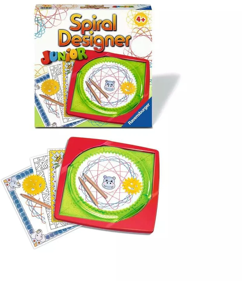 Ravensburger kūrybinis rinkinys „Spiral-Designer Junior“, nuo 4 m.