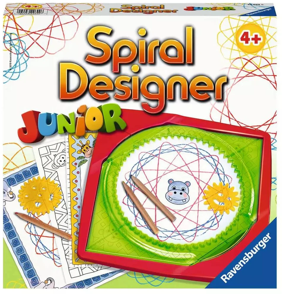Ravensburger kūrybinis rinkinys „Spiral-Designer Junior“, nuo 4 m.