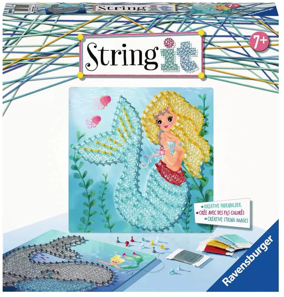 Ravensburger kūrybinis rinkinys „String it Midi: Okeanas“, nuo 7 m.