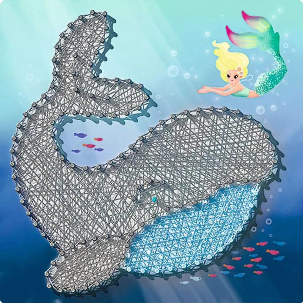 Ravensburger kūrybinis rinkinys „String it Midi: Okeanas“, nuo 7 m.