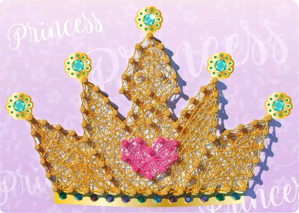 Ravensburger kūrybinis rinkinys „String it Mini: Princesė“, nuo 7 m.