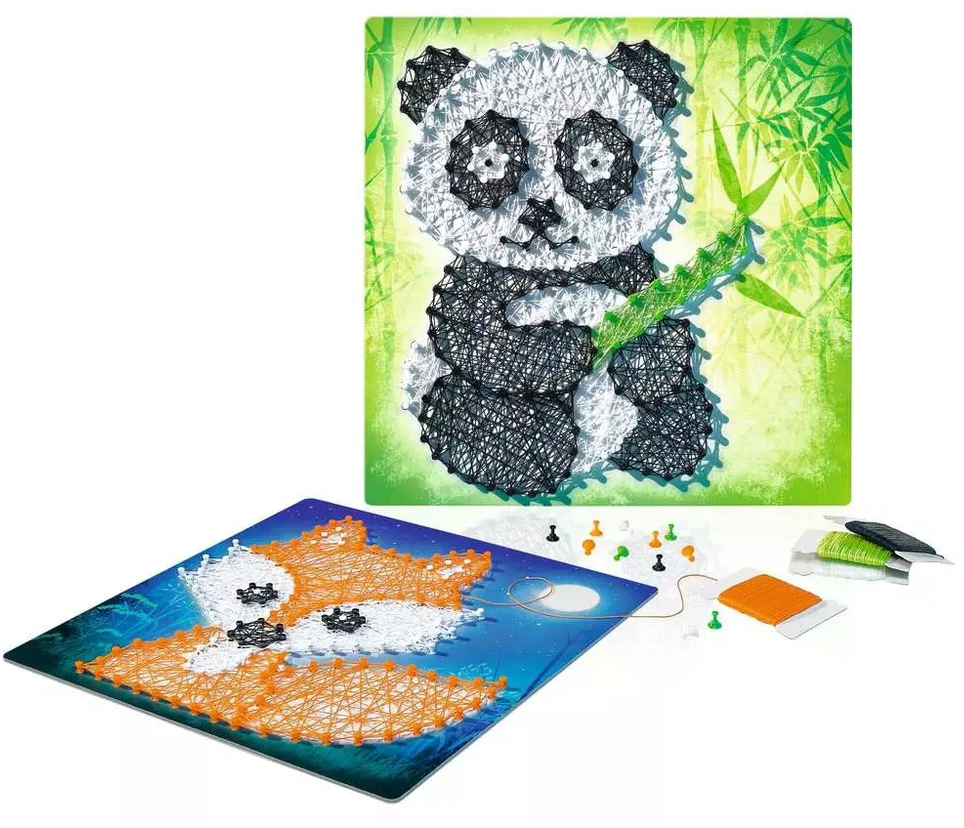 Ravensburger kūrybinis rinkinys „String it Midi: Panda“, nuo 7 m.