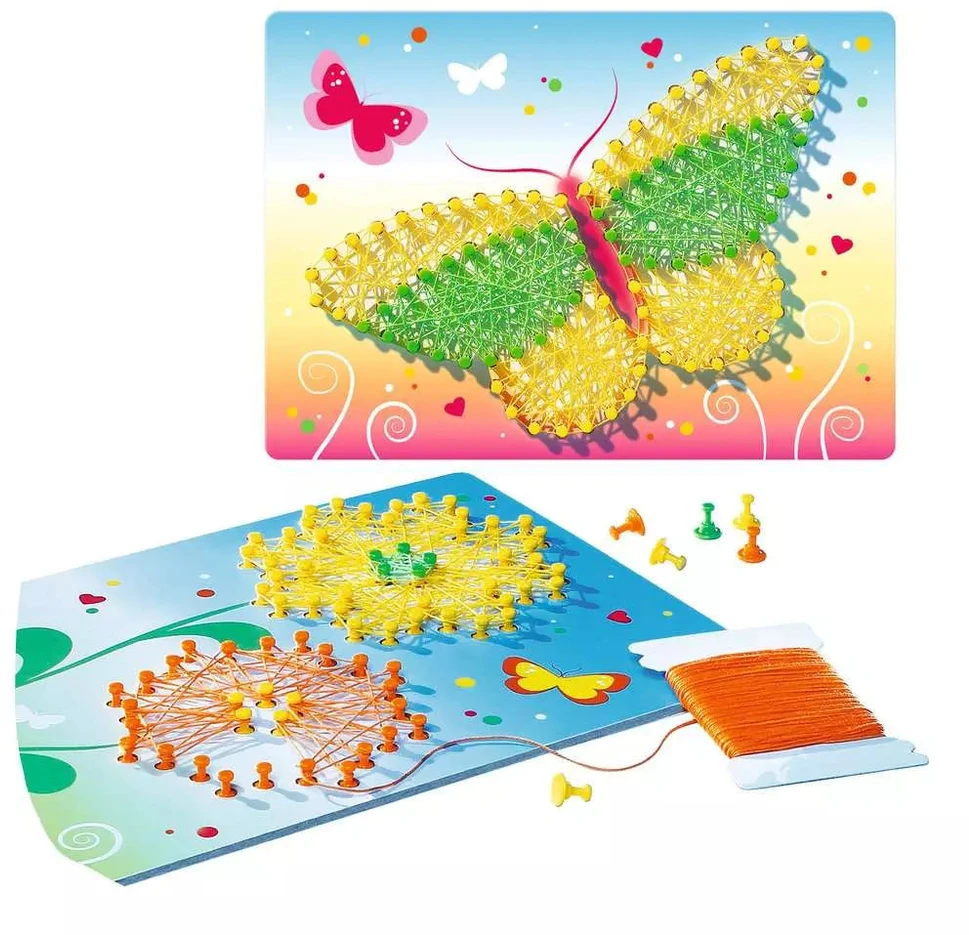 Ravensburger kūrybinis rinkinys „String it Mini: Drugelis“, nuo 7 m.