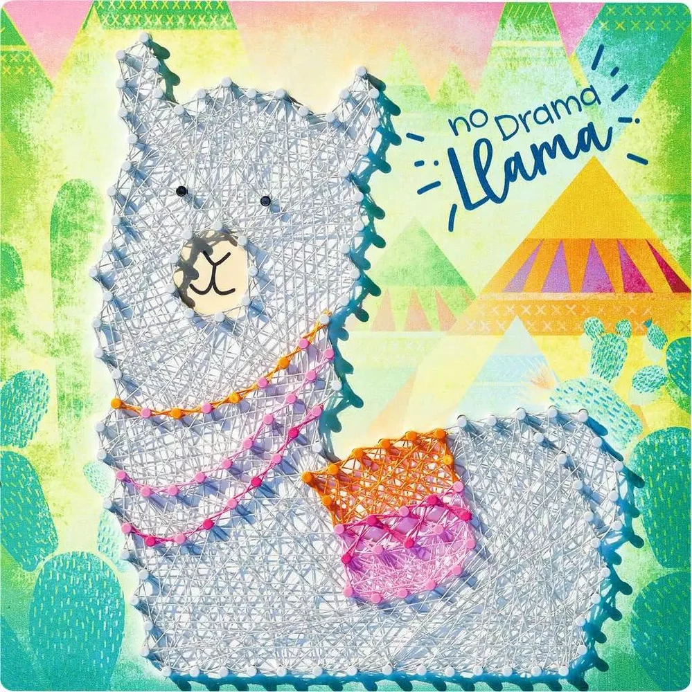 Ravensburger kūrybinis rinkinys „String it Midi: Lama ir flamingai“, nuo 7 m.