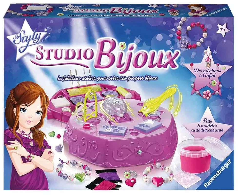 Ravensburger kūrybinis rinkinys „Studio Bijoux: papuošalų studija“