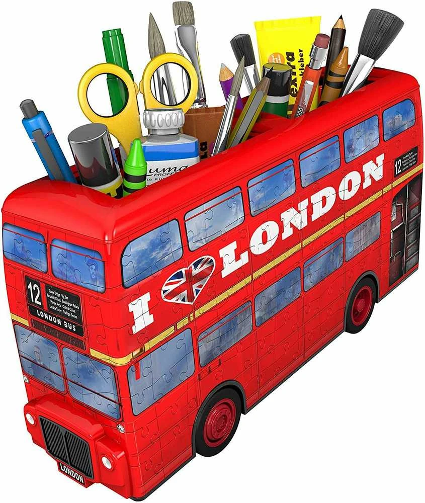Ravensburger "3D" Dėlionė 216 vnt. - Londono autobusas: Pieštukinė