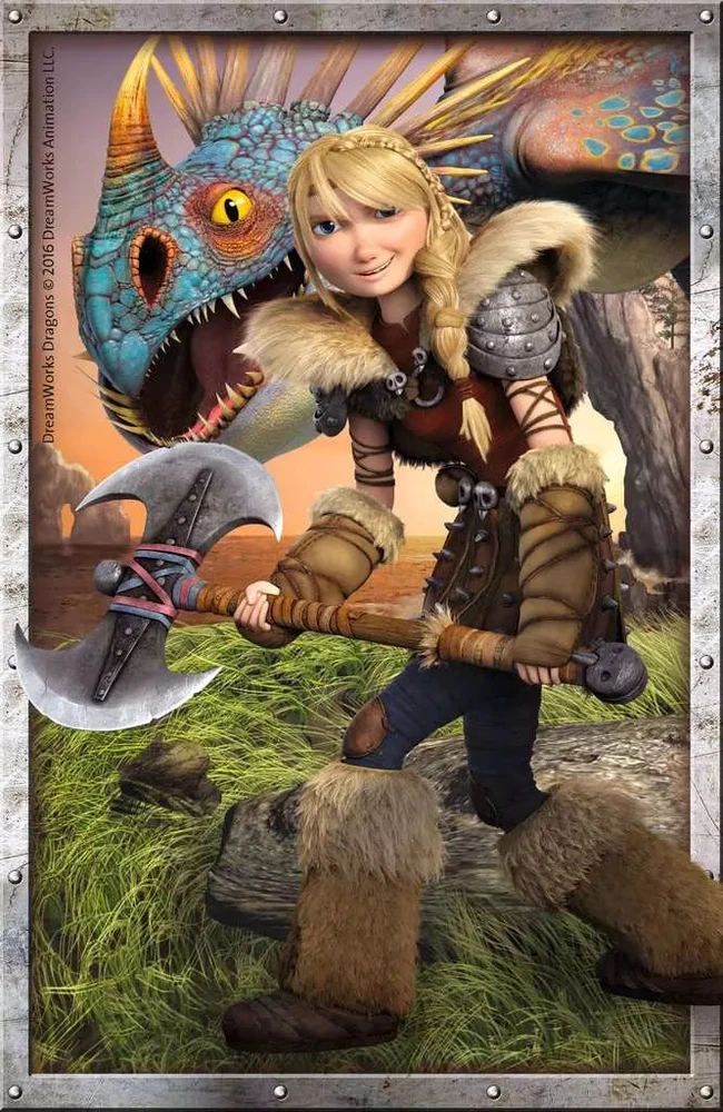 Ravensburger mini dėlionė „Drakonai“, 54 det.