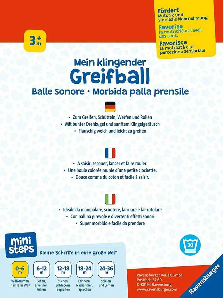 Ravensburger Minkštas žaislas: Barškutis