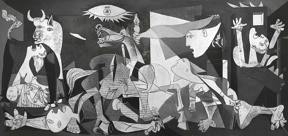Ravensburger panoraminė dėlionė „Pablo Picasso. Gernika“, 2000 det.