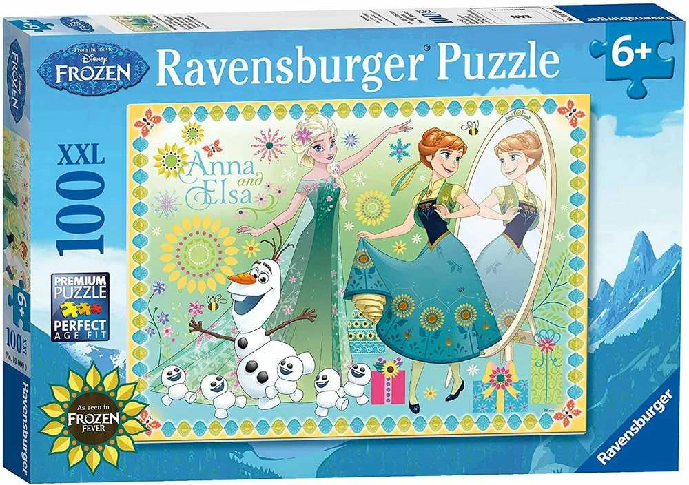 RAVENSBURGER dėlionė 100., Frozen Fever, 105847