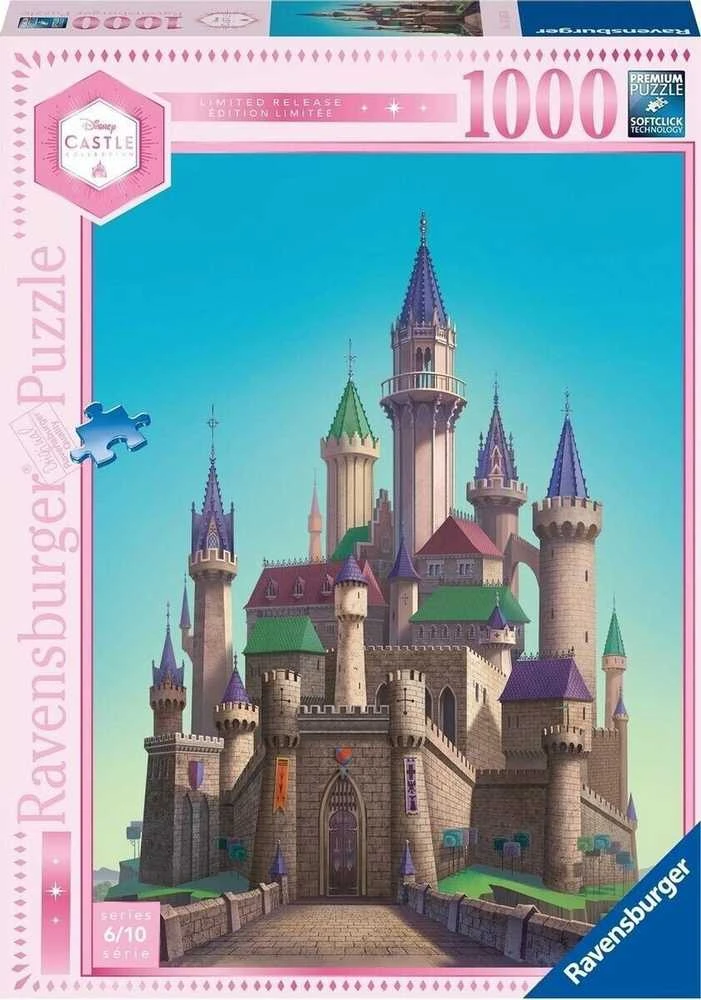 Ravensburger Puzzle Dėlionė: Auroros pilis