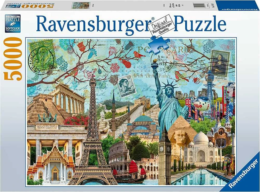 Ravensburger Dėlionė 5000 vnt. - Didelis miestas