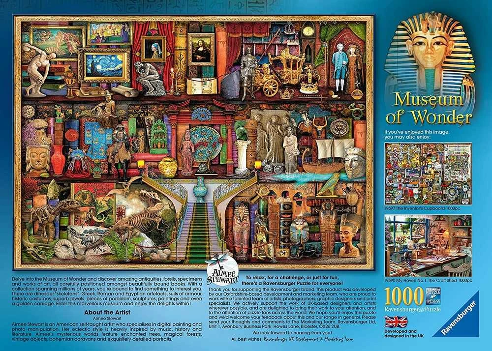 Ravensburger Puzzle Dėlionė: Fantazijų muziejus