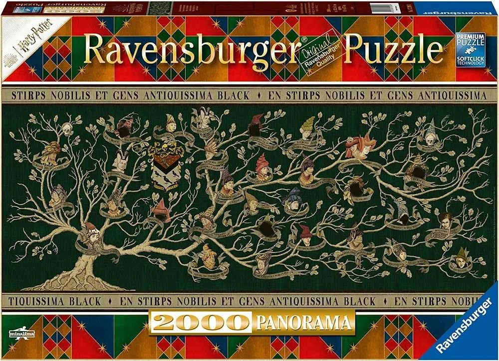 Ravensburger Dėlionė 2000 vnt. - Haris Poteris: šeimos medis
