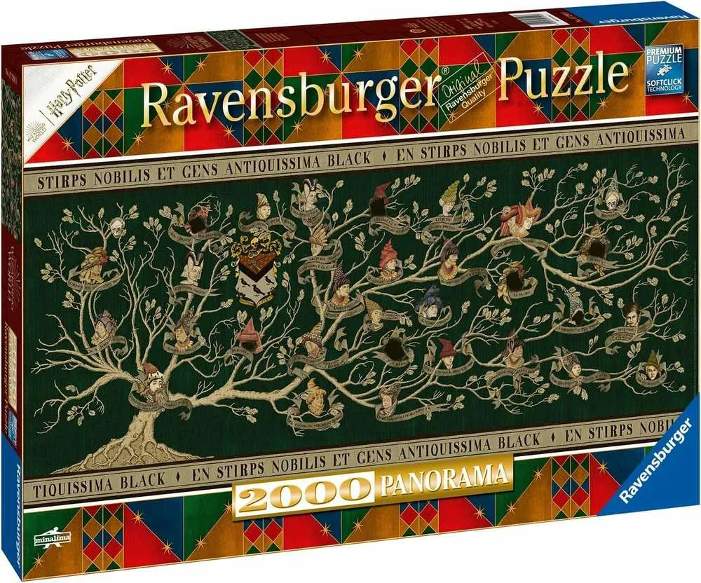 Ravensburger Dėlionė 2000 vnt. - Haris Poteris: šeimos medis
