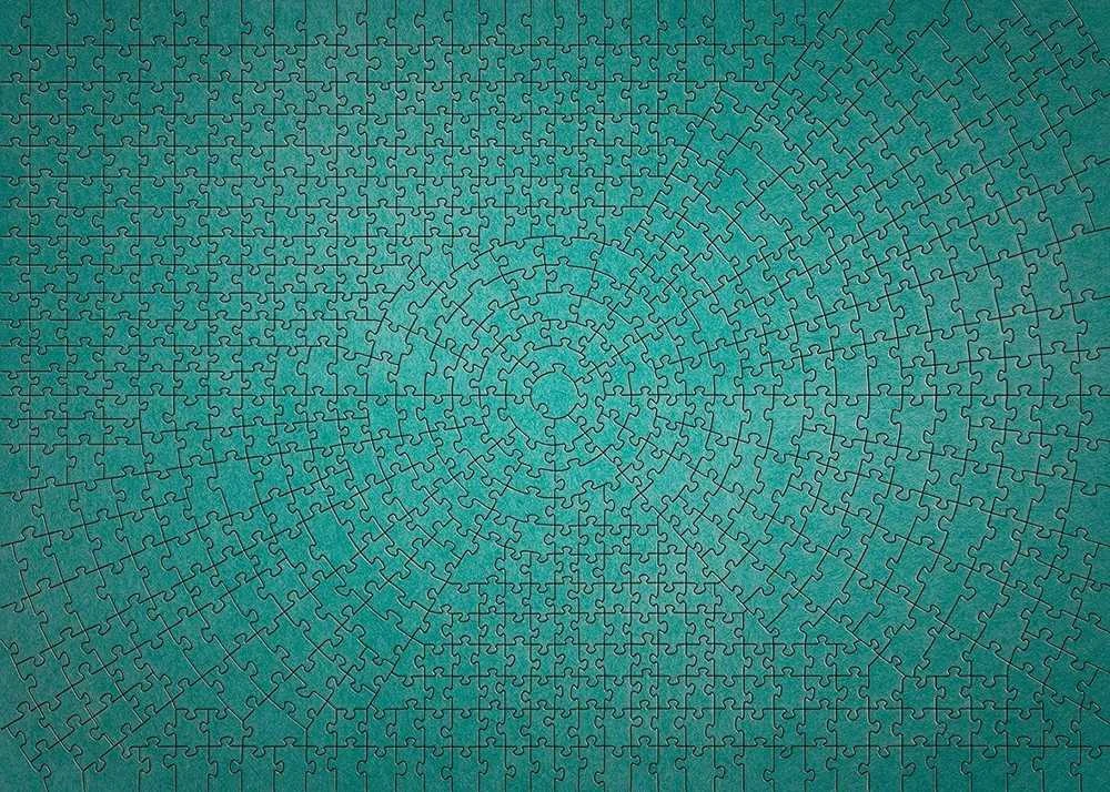 Ravensburger Dėlionė 736 vnt. - "Krypt" Mėtų spalvos