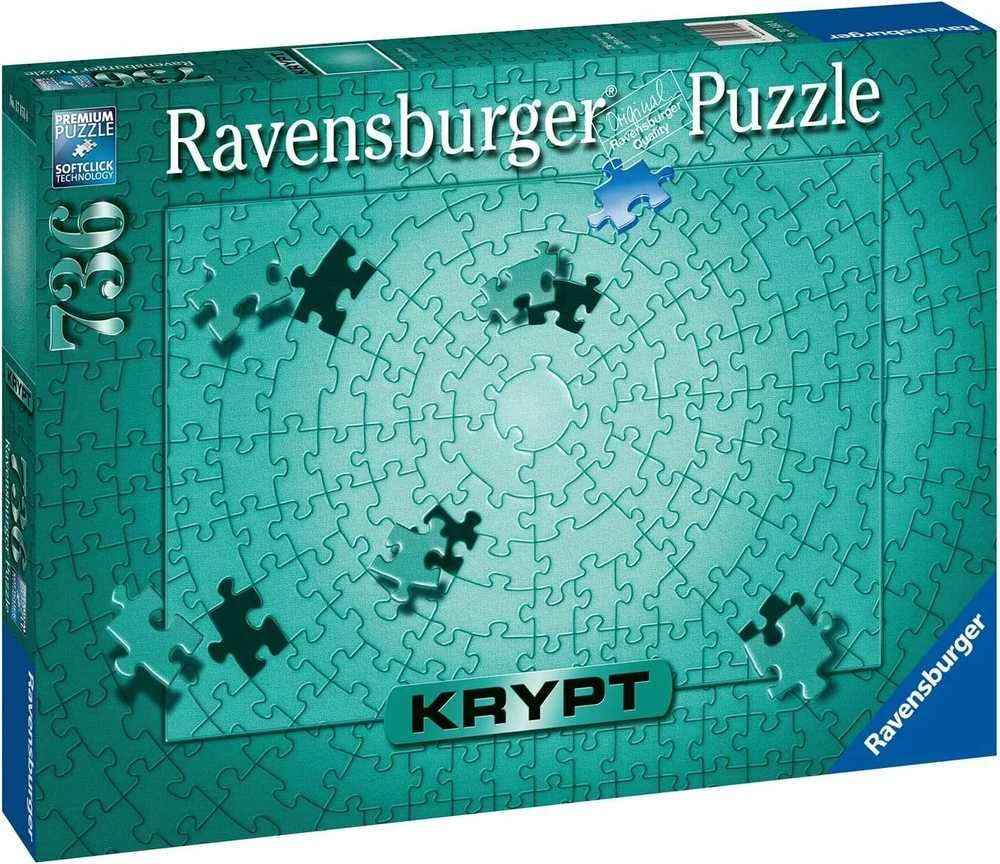 Ravensburger Dėlionė 736 vnt. - "Krypt" Mėtų spalvos
