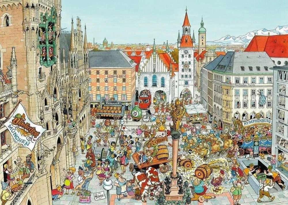 Ravensburger Puzzle Dėlionė: Miunchenas