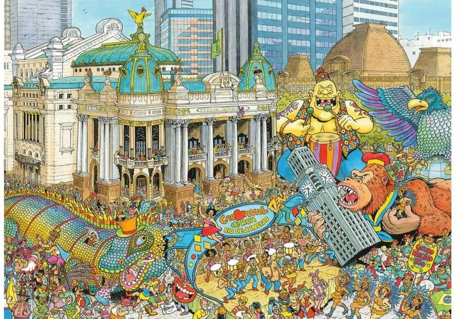 Ravensburger Dėlionė 1000 vnt. - Rio de Žaneiras
