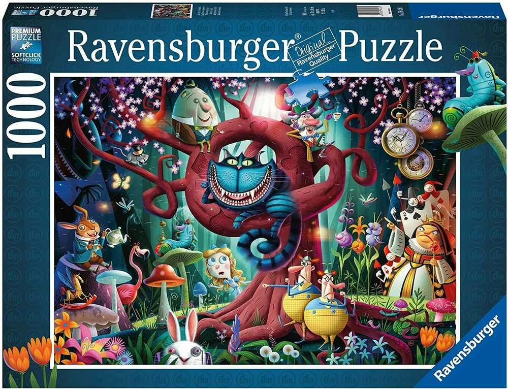 Ravensburger Dėlionė 1000 vnt. - Alisa stebuklų šalyje