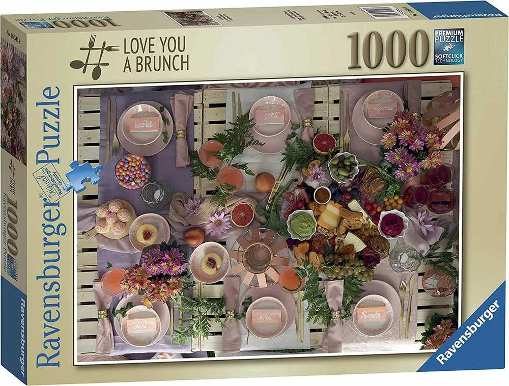 Ravensburger Puzzle Dėlionė: Vėlyvieji pusryčiai
