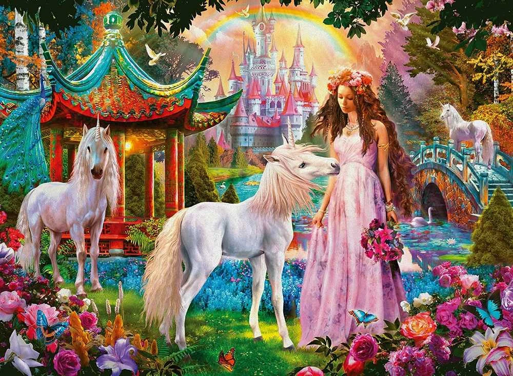Ravensburger Puzzle Dėlionė: Vienaragių princesė