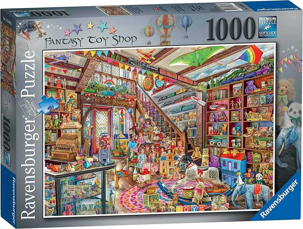 Ravensburger Dėlionė 1000 vnt. - Žaislų parduotuvė