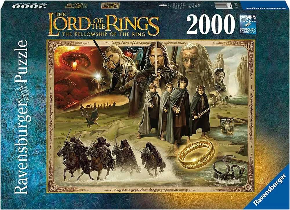 Ravensburger Dėlionė 2000 vnt. - Žiedų valdovas